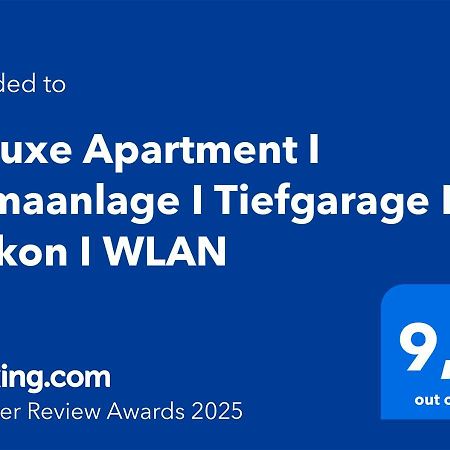 Deluxe Apartment I Klimaanlage I Tiefgarage I Balkon I Wlan Magdeburgo Exterior foto