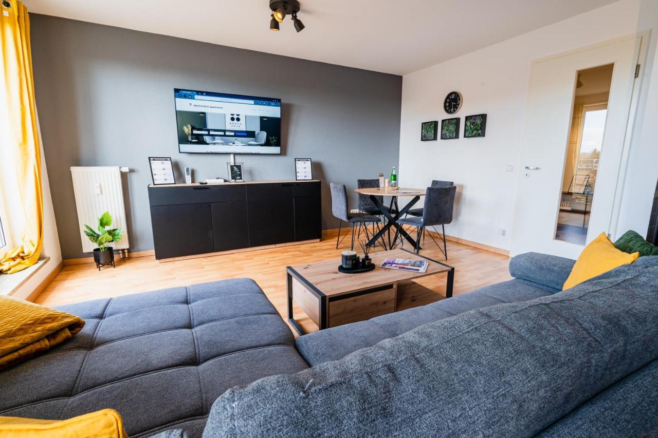 Deluxe Apartment I Klimaanlage I Tiefgarage I Balkon I Wlan Magdeburgo Exterior foto