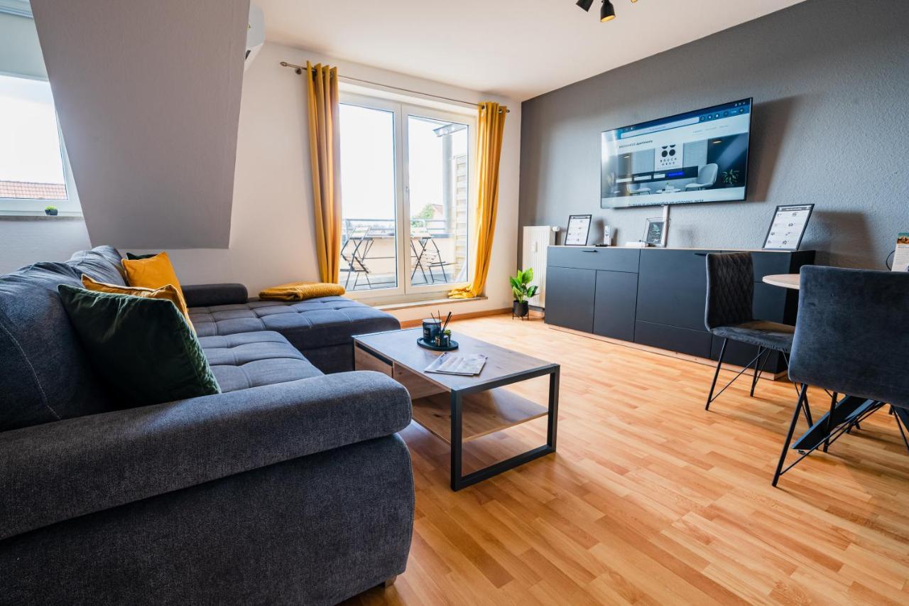 Deluxe Apartment I Klimaanlage I Tiefgarage I Balkon I Wlan Magdeburgo Exterior foto
